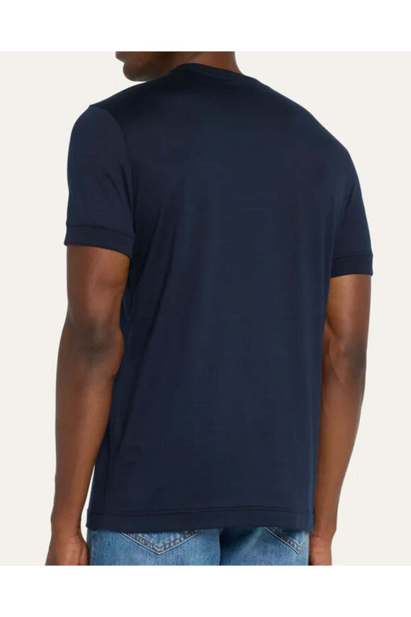 KNT Navy Crewneck T-Shirt - view 3