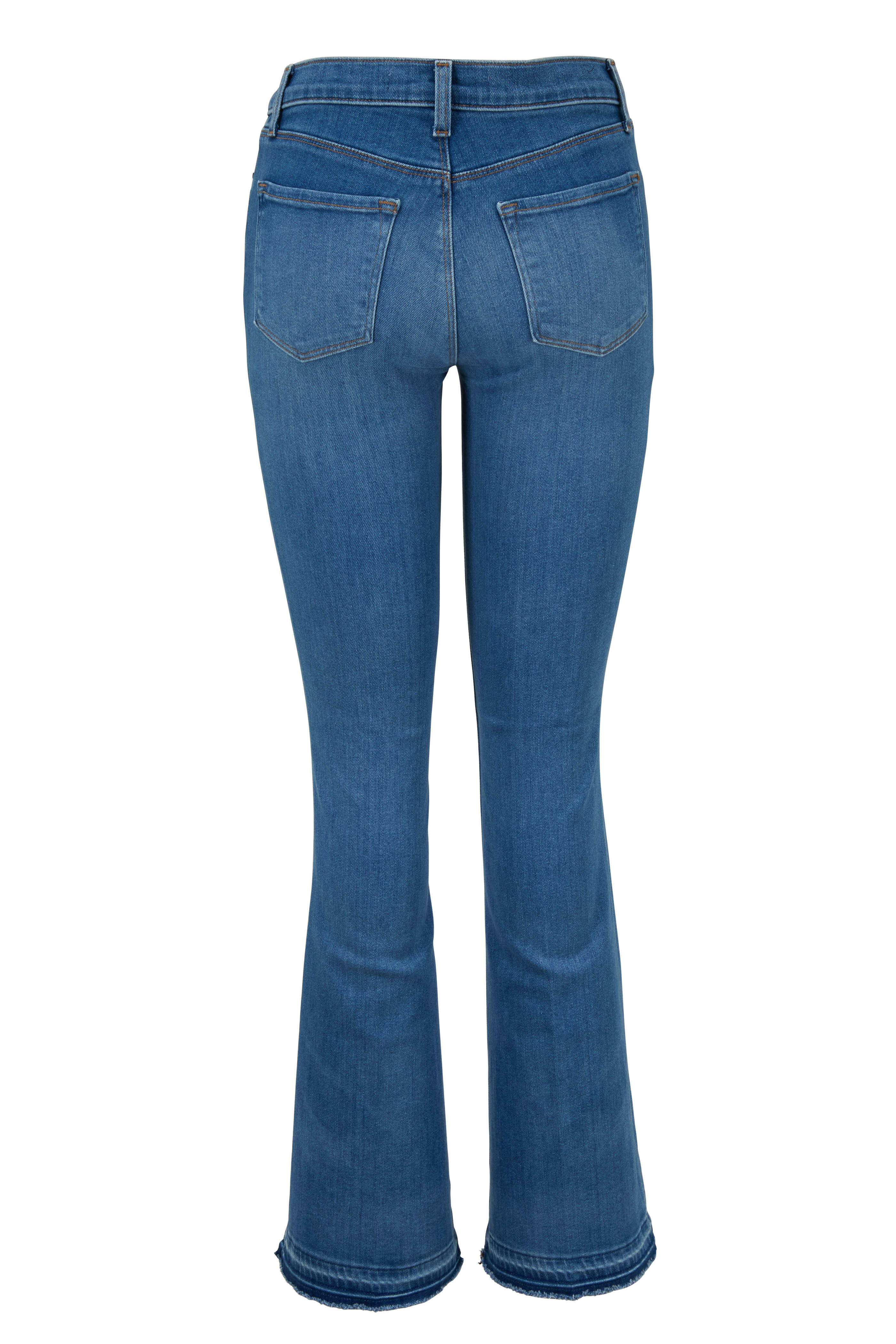 J Brand - Sallie Mid-Rise Step Hem Bootcut Jean