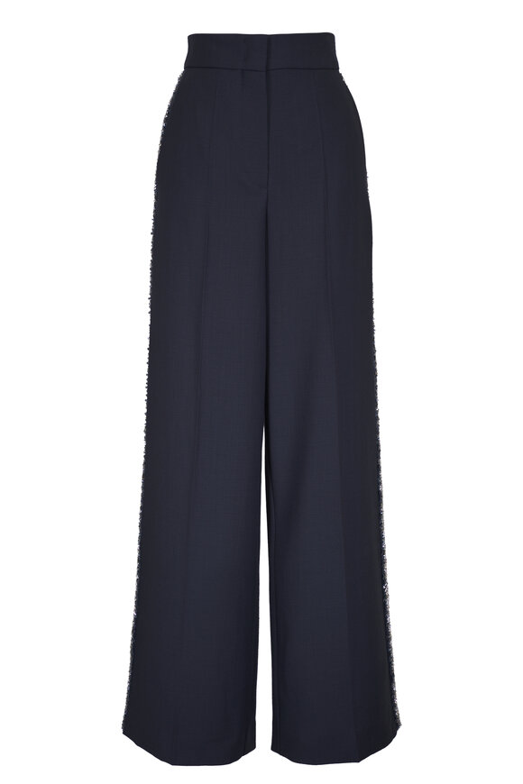 Odeeh Slate Saville Row Structured Tailored Pant