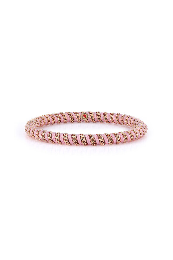 Demeglio 18k Rose Gold Gio Stretch Bracelet