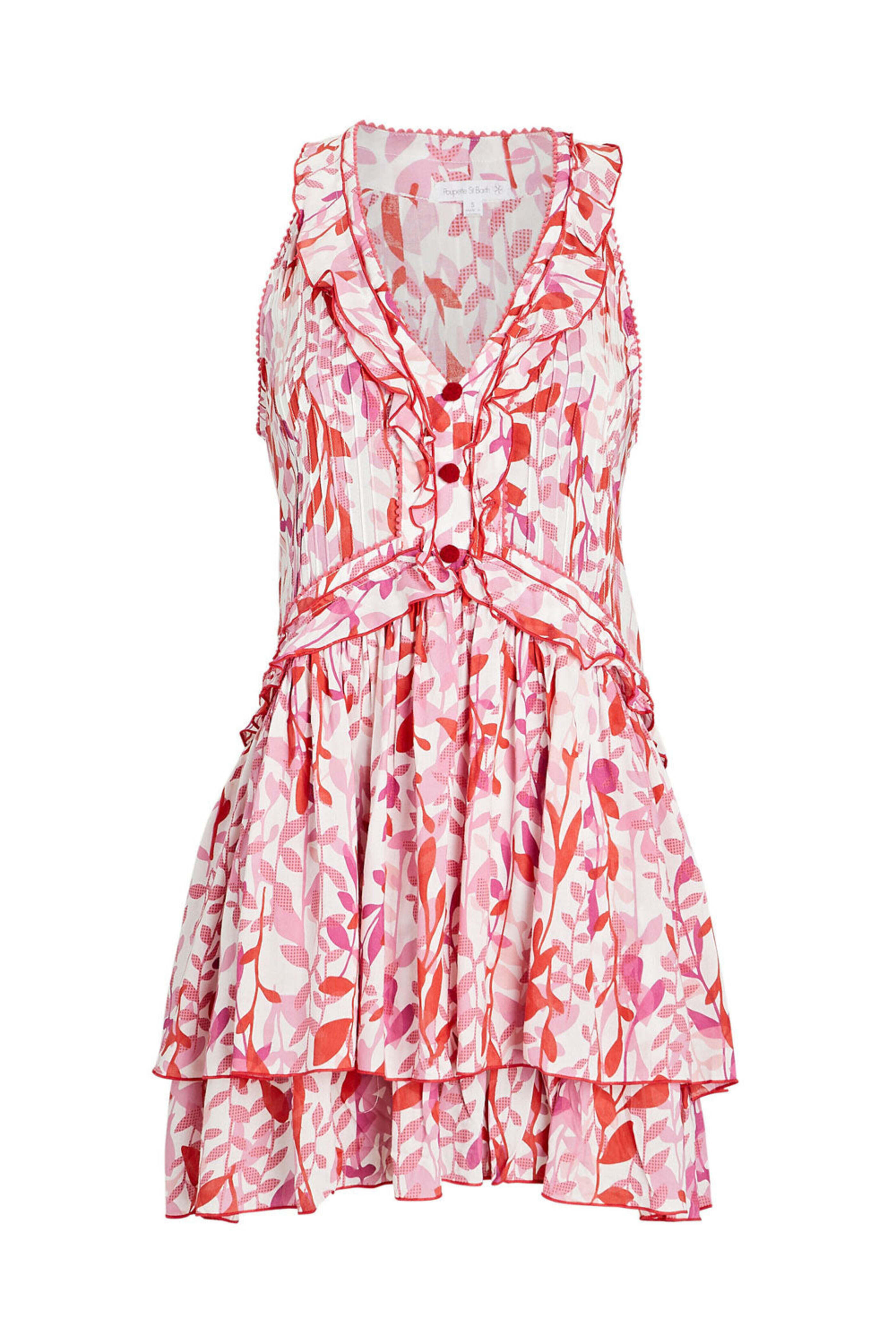 Poupette St Barth - Pink Esteral Mae Mini Dress