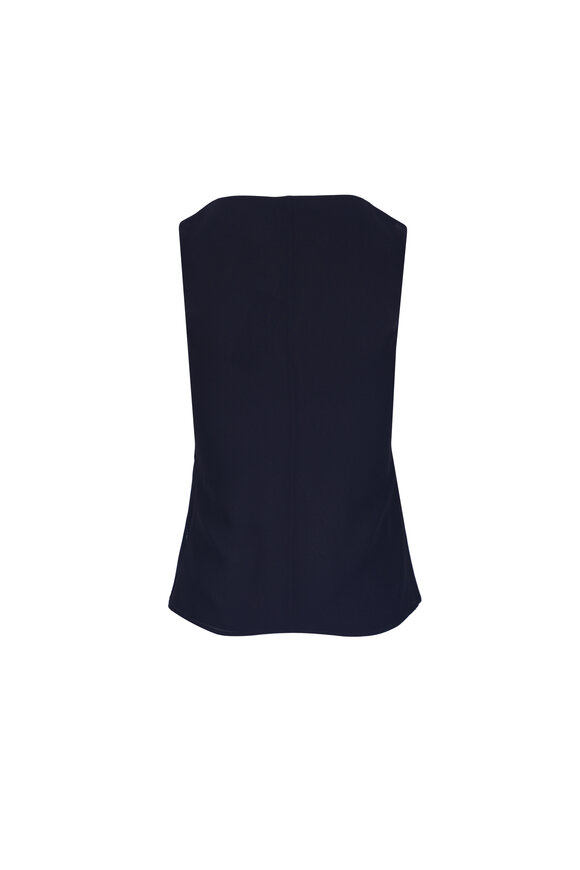 Akris Navy Silk Tank - view 2