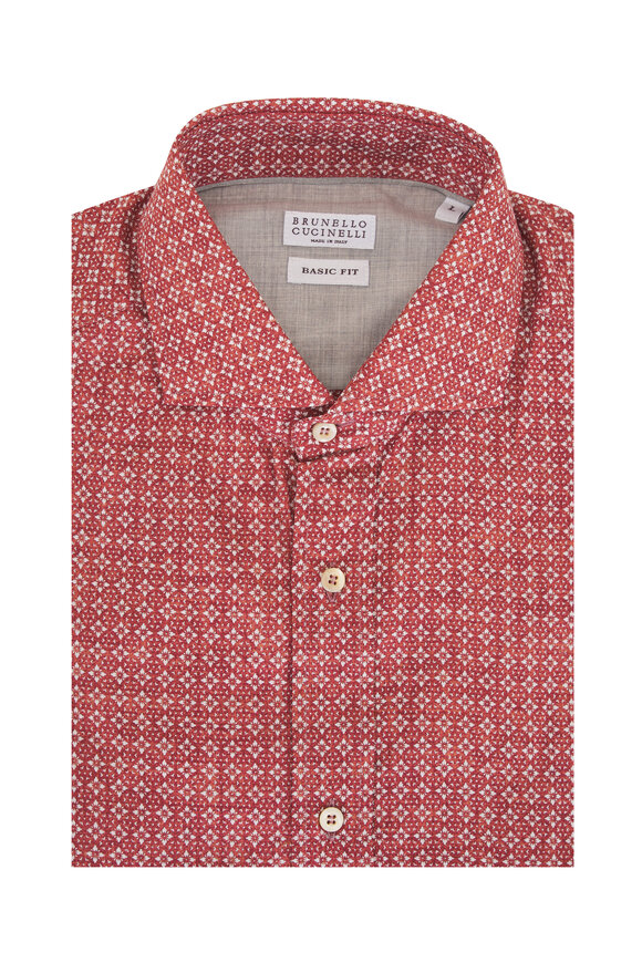 BRUNELLO CUCINELLI ピンク ポロシャツ　M BRUNELLO CUCINELLI polo shirt light red | BRAUN Hamburg