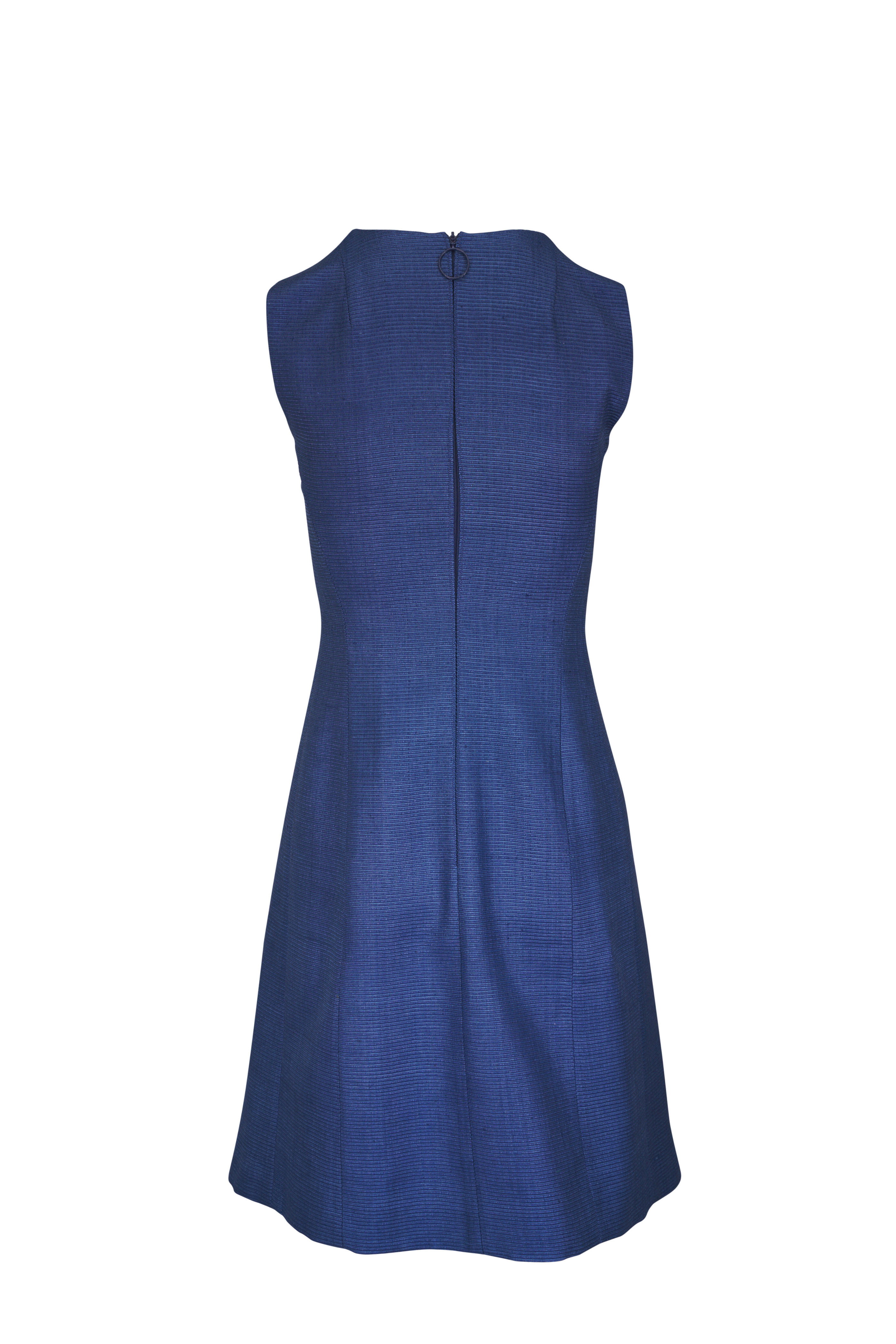 アクリス　AKRIS punto ブルードレス Akris punto Stretch Jersey Shirtdress | Saks Fifth Avenue