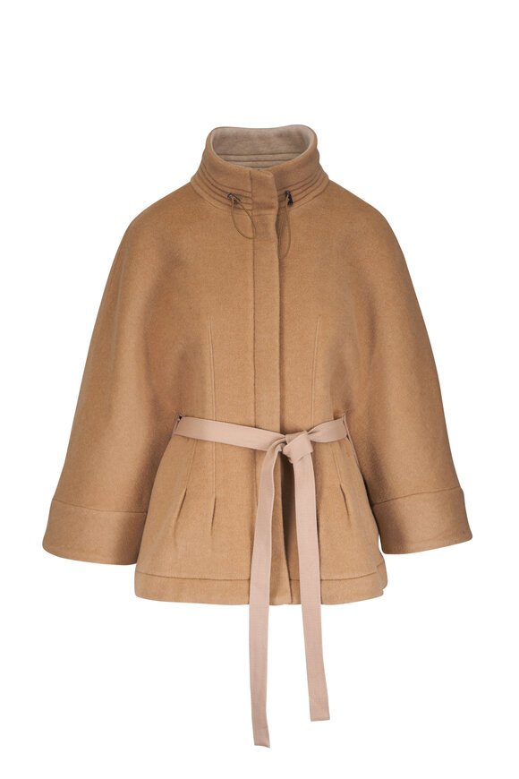 KZ_K Studio Compart Sand Wool & Cashmere Parka