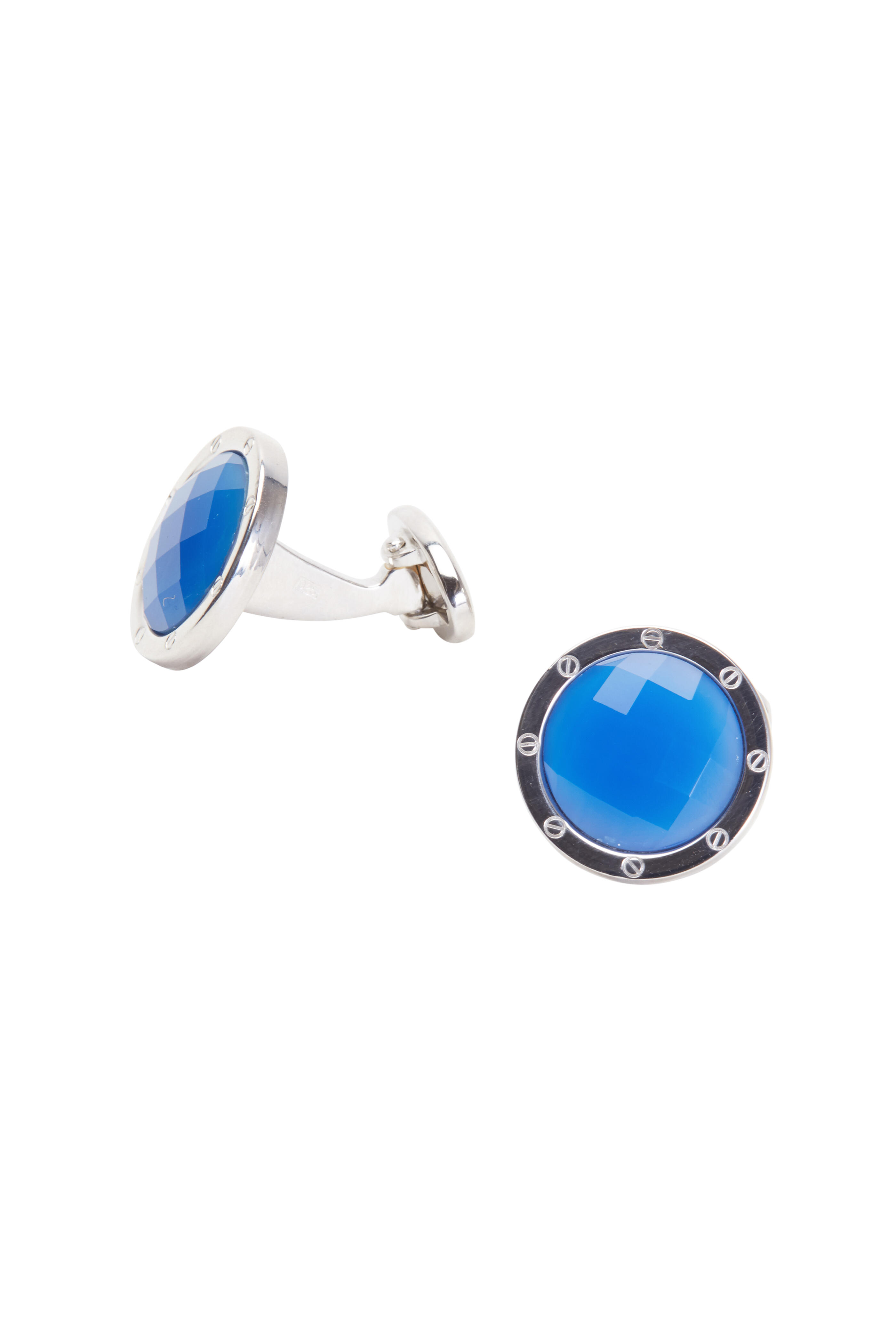 Sterling agate cuff newest links