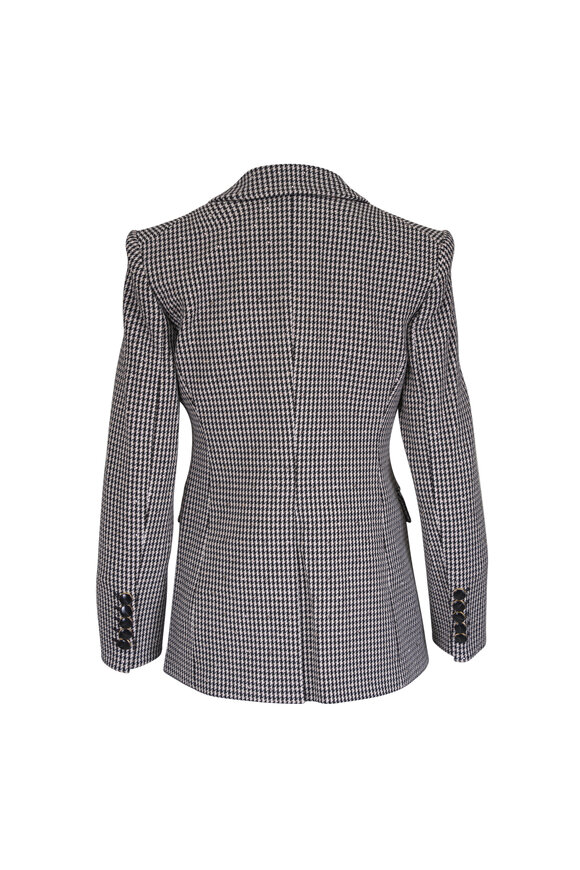 Veronica Beard Livvy Embellished Houndstooth Dickey Jacket - view 2