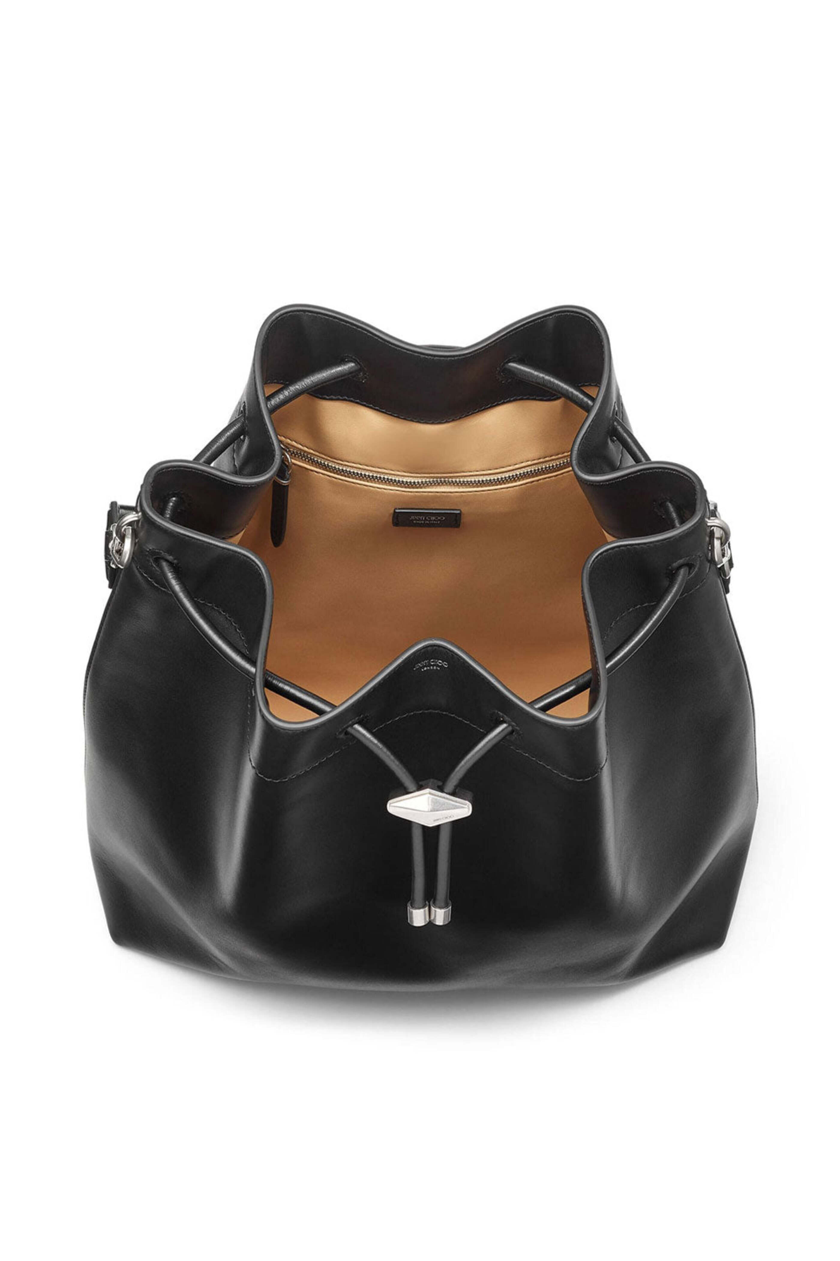 Jimmy Choo - Large Bucket Bag in Black | Mitchell Stores