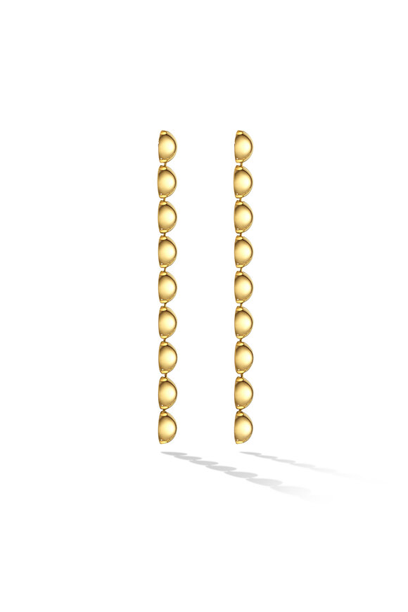 Cadar - Yellow Gold Psyche Drop Earrings