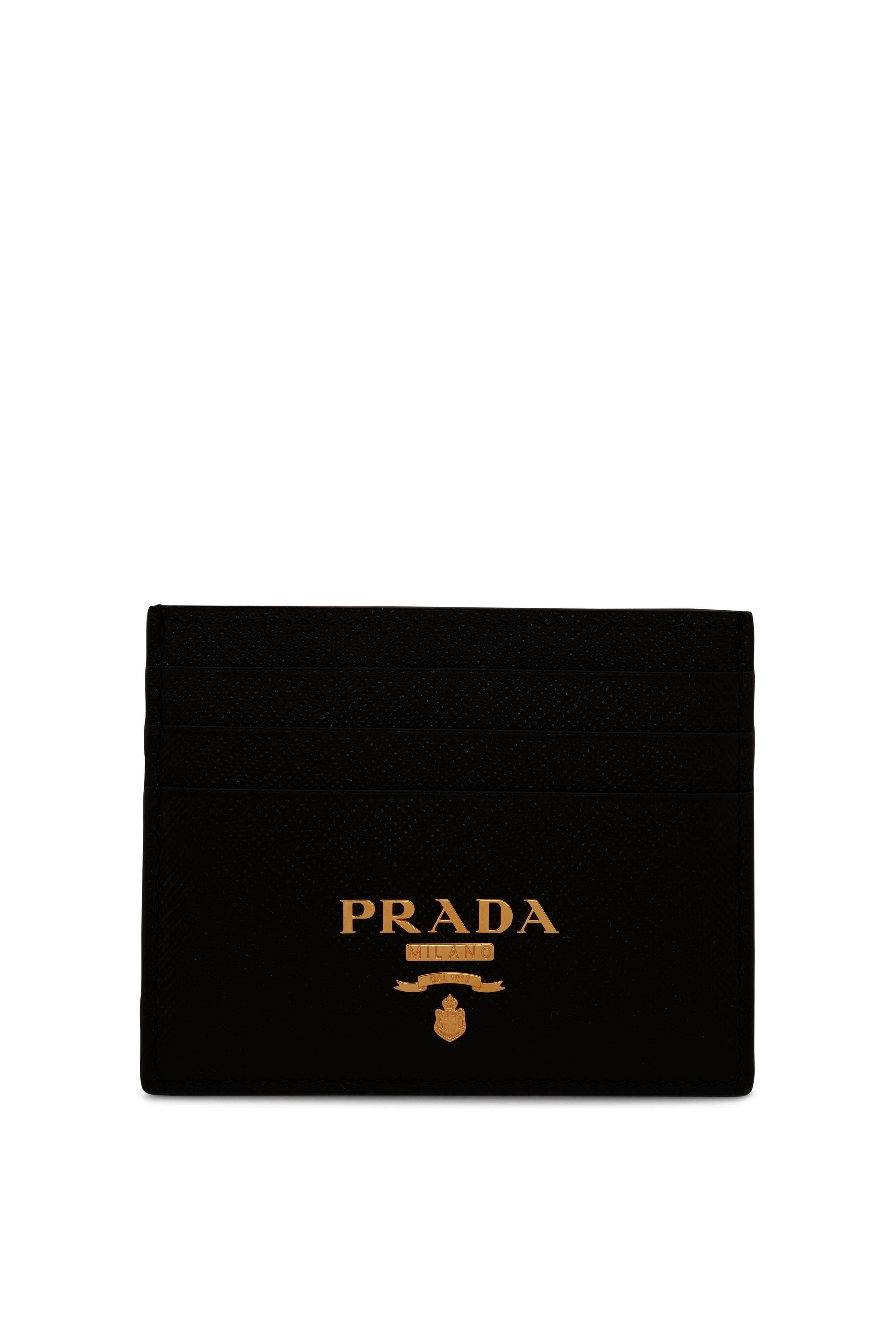 Prada Saffiano Leather Cardholder
