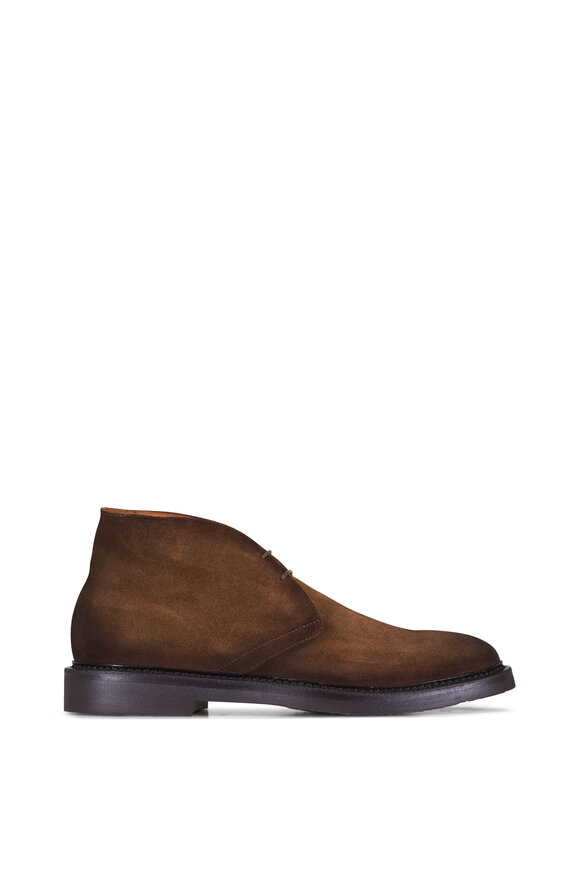 Officine Creative Hopkins Flexi 211 Castagna Suede Chukka Boot - view 2