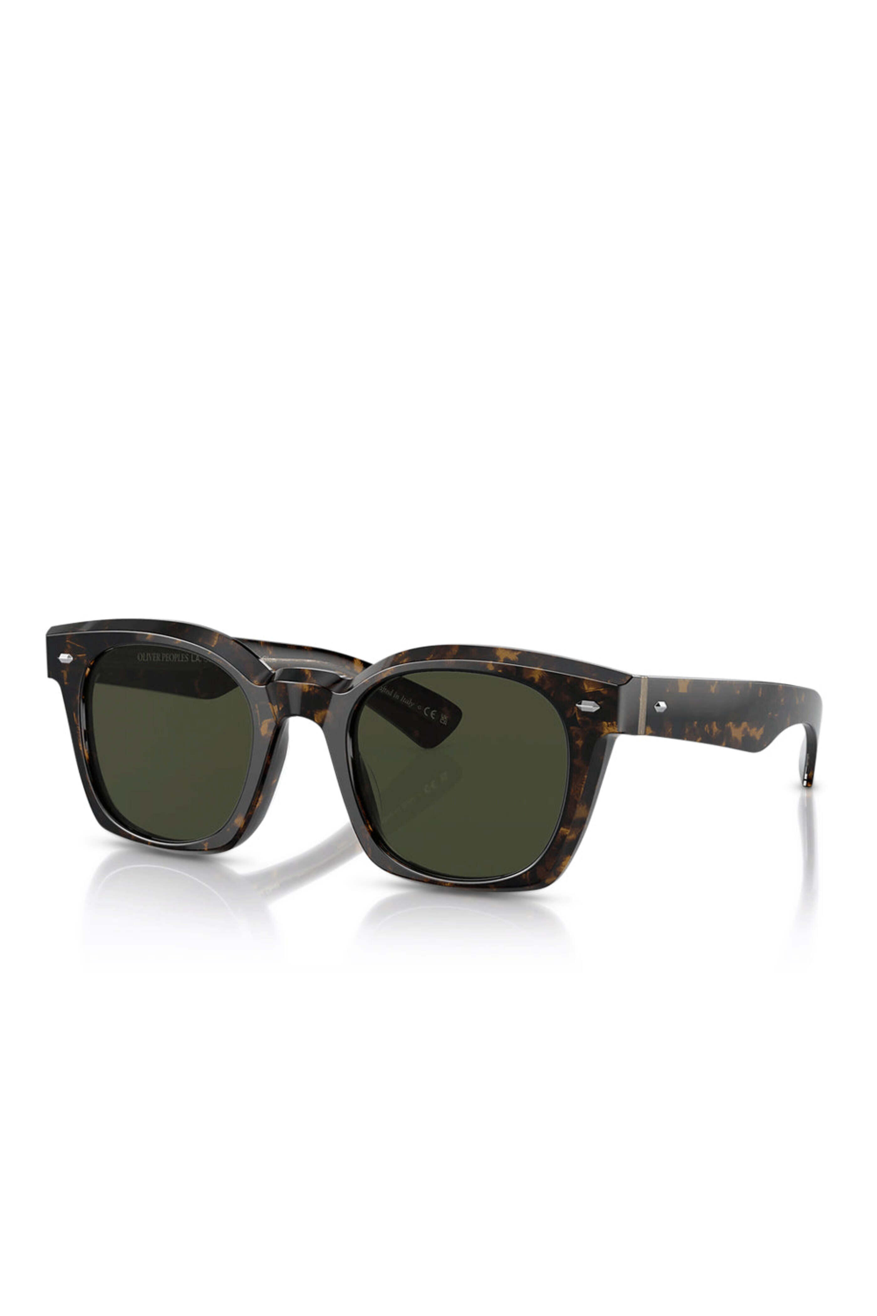 Oliver Peoples - Merceaux Walnut Tortoise Sunglasses
