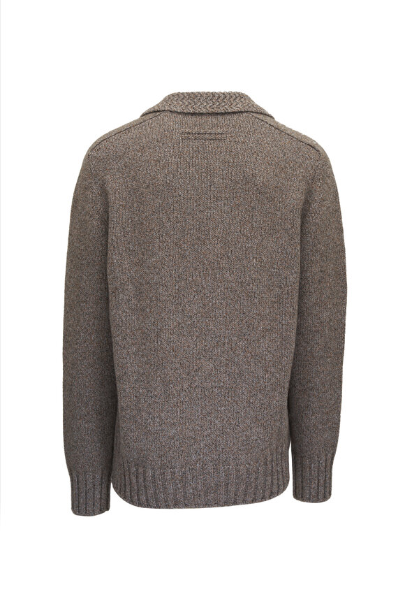 Zegna - Brown Oasi Cashmere Cardigan