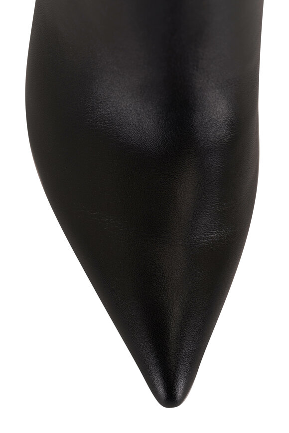 Veronica Beard - Lisa Black Leather Bootie, 70mm