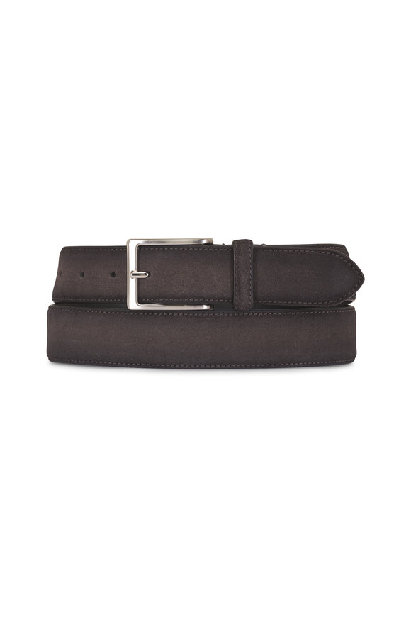 To Boot New York Aero Gray Suede Belt - view 1