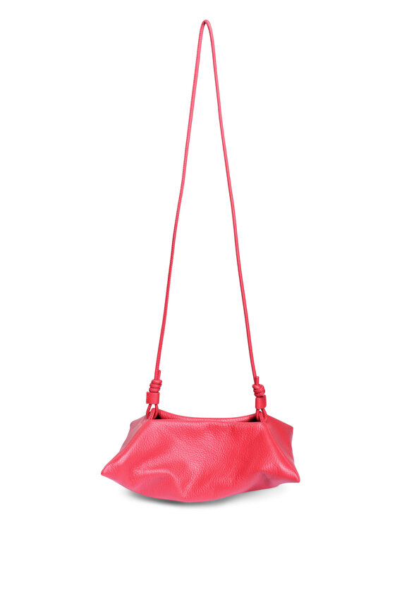 Valentino Garavani - Small Black Leather Rockstud Shoulder Bag