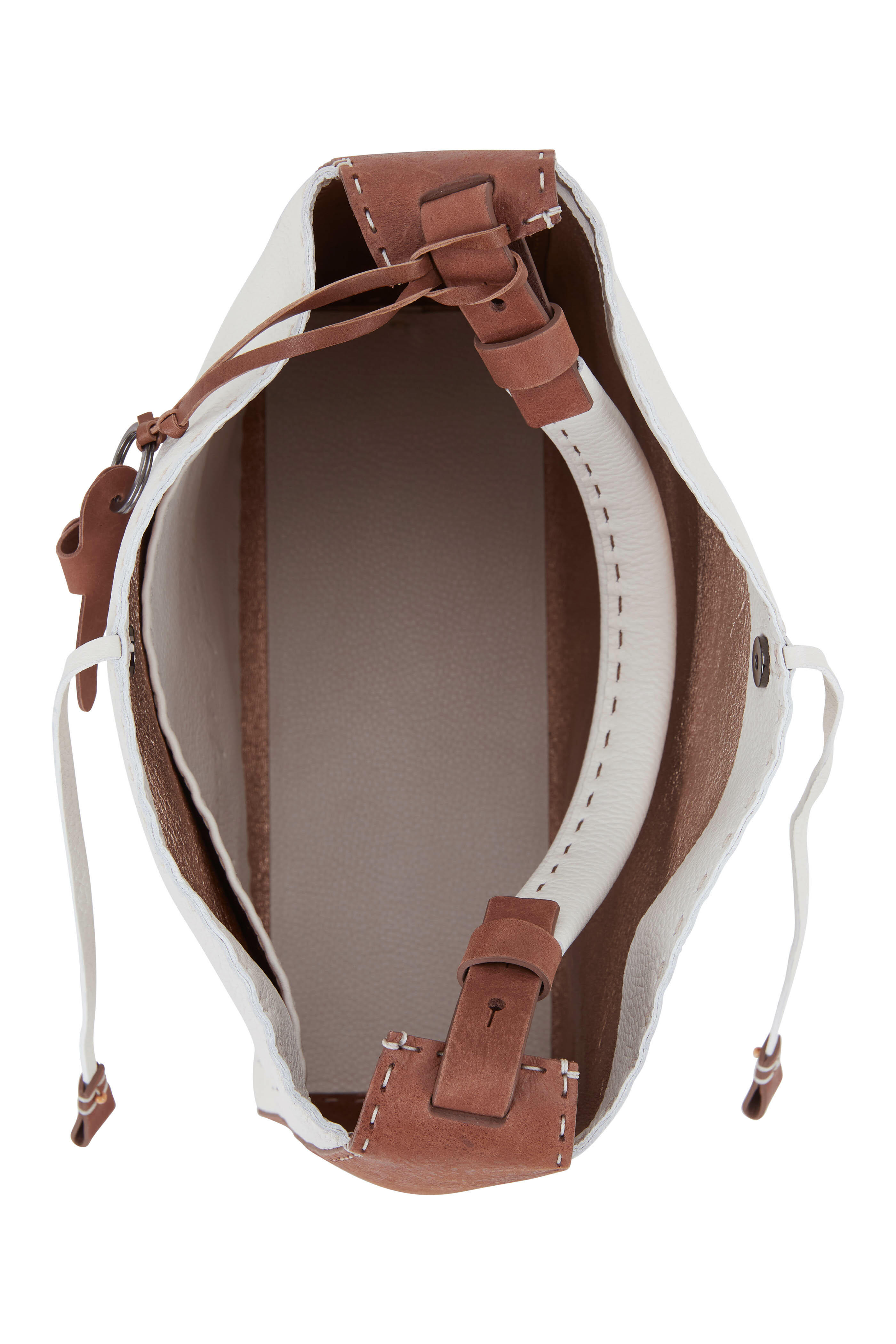 Juliette medium grained leather hobo bag