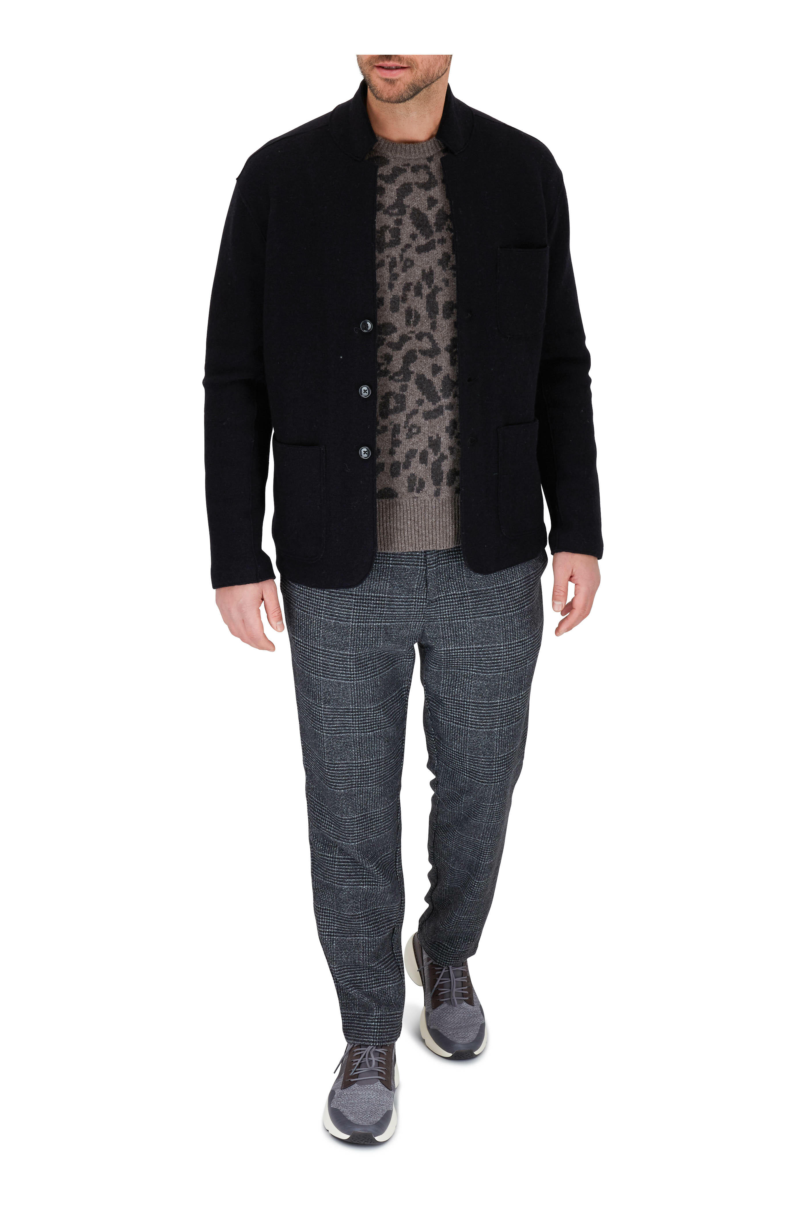 BLDWN - Damon Dark Heather Gray Drawstring Pant