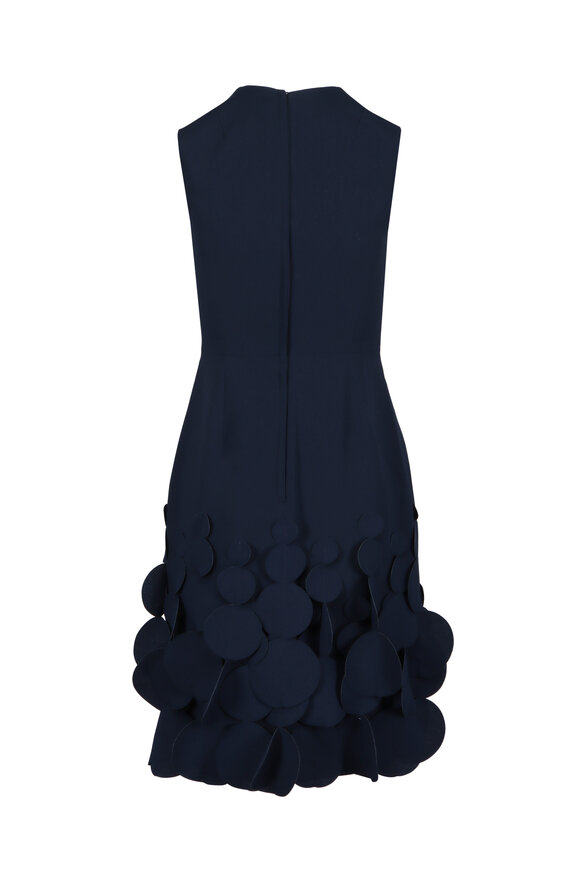 Catherine Regehr Navy Blue Swinging Disc Midi Dress - view 2