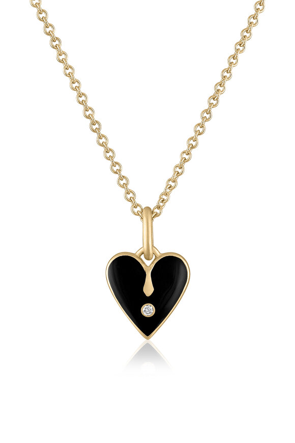 Loriann 14k Yellow Gold Isabella Heart Pendant
