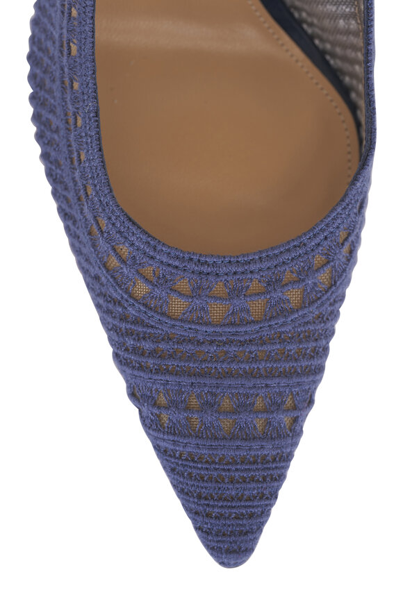 Arteana Trieste Blue Mesh Pump, 75mm - view 6