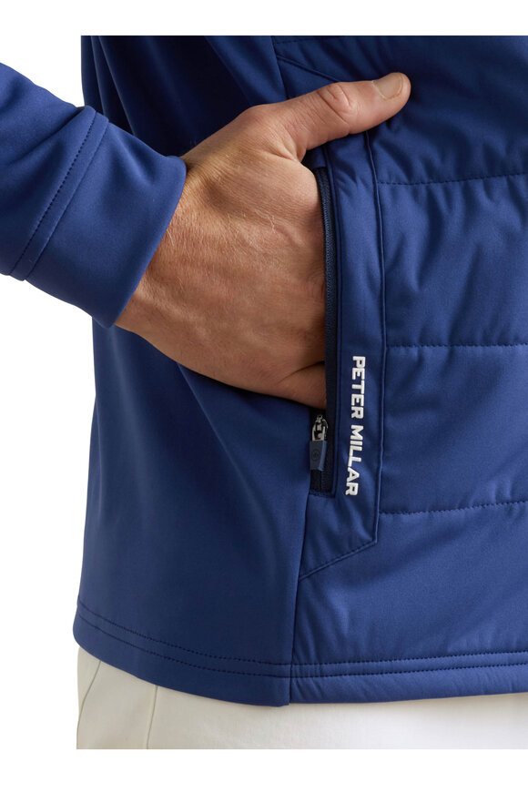 Peter Millar Merge Hybrid Sport Navy Jacket - view 5