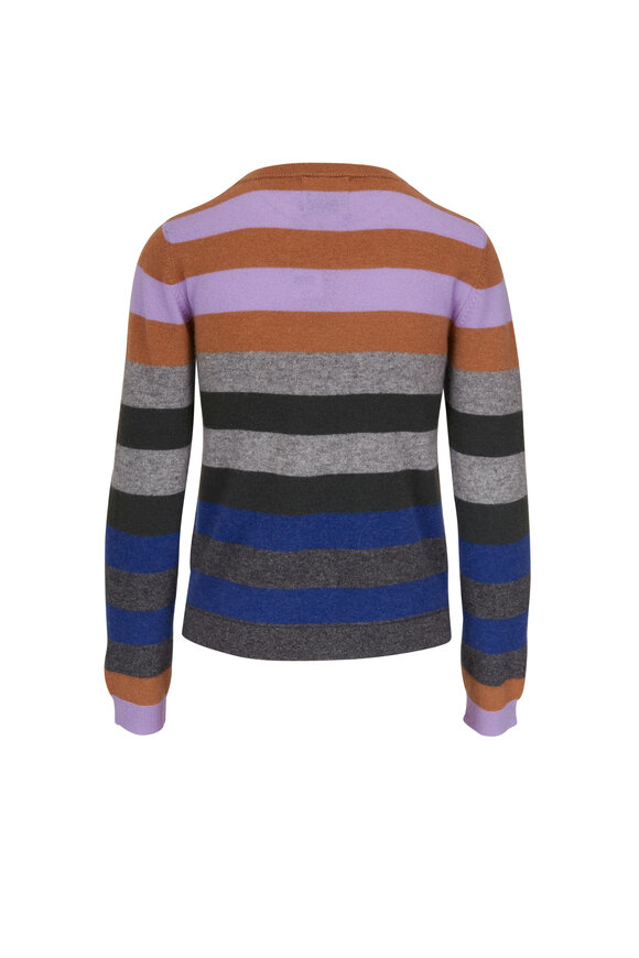 Jumper 1234 - Multicolor Stripe Cashmere Sweater