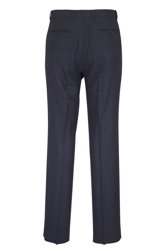 Atelier Munro Blue Check Wool & Cashmere Suit - view 5