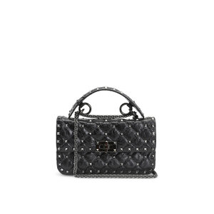 バッグ VALENTINO GARAVANI Valentino Garavani Locò Calfskin Shoulder Bag for Woman in