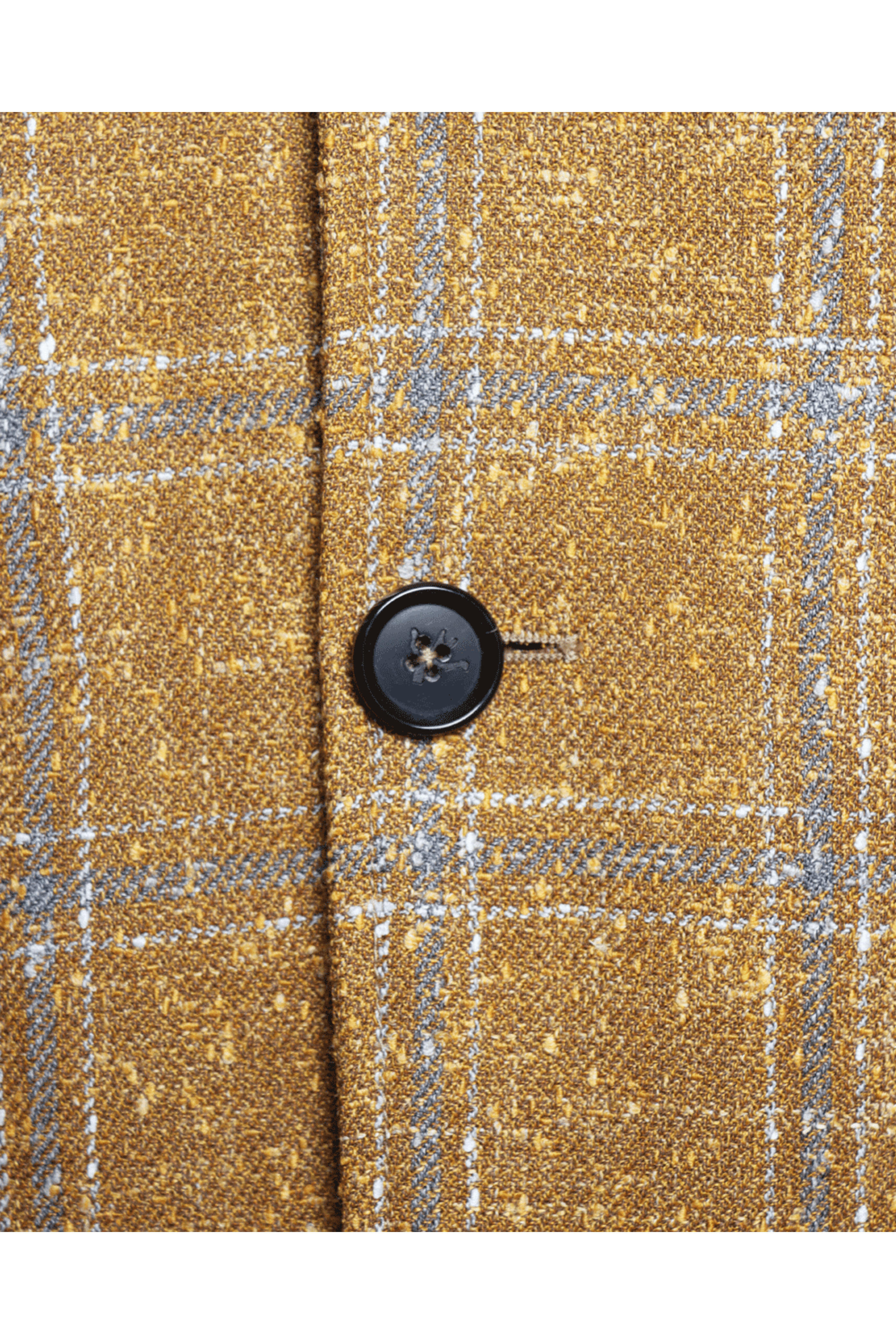 Isaia - Marigold and Grey Plaid Chore Jacket