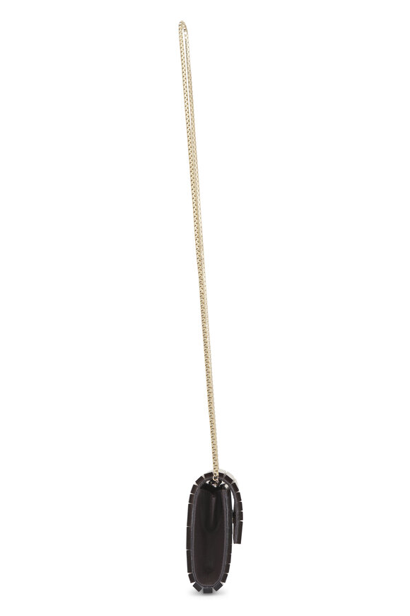 Jimmy Choo Sweetie Marble Toffee Acrylic Clutch - view 4
