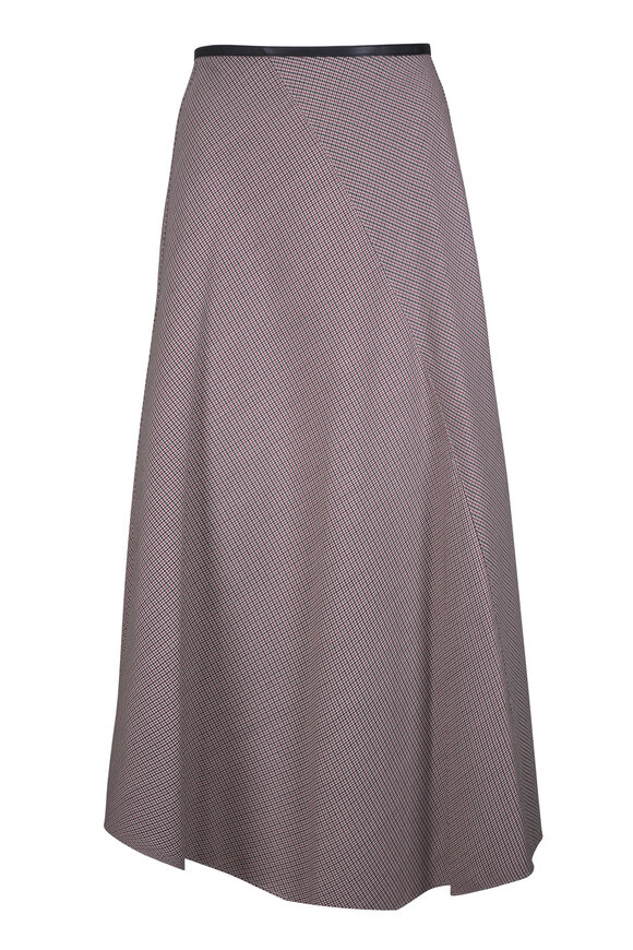 Zimmermann - Wonderland Spliced Stripe Floral Wrap Skirt