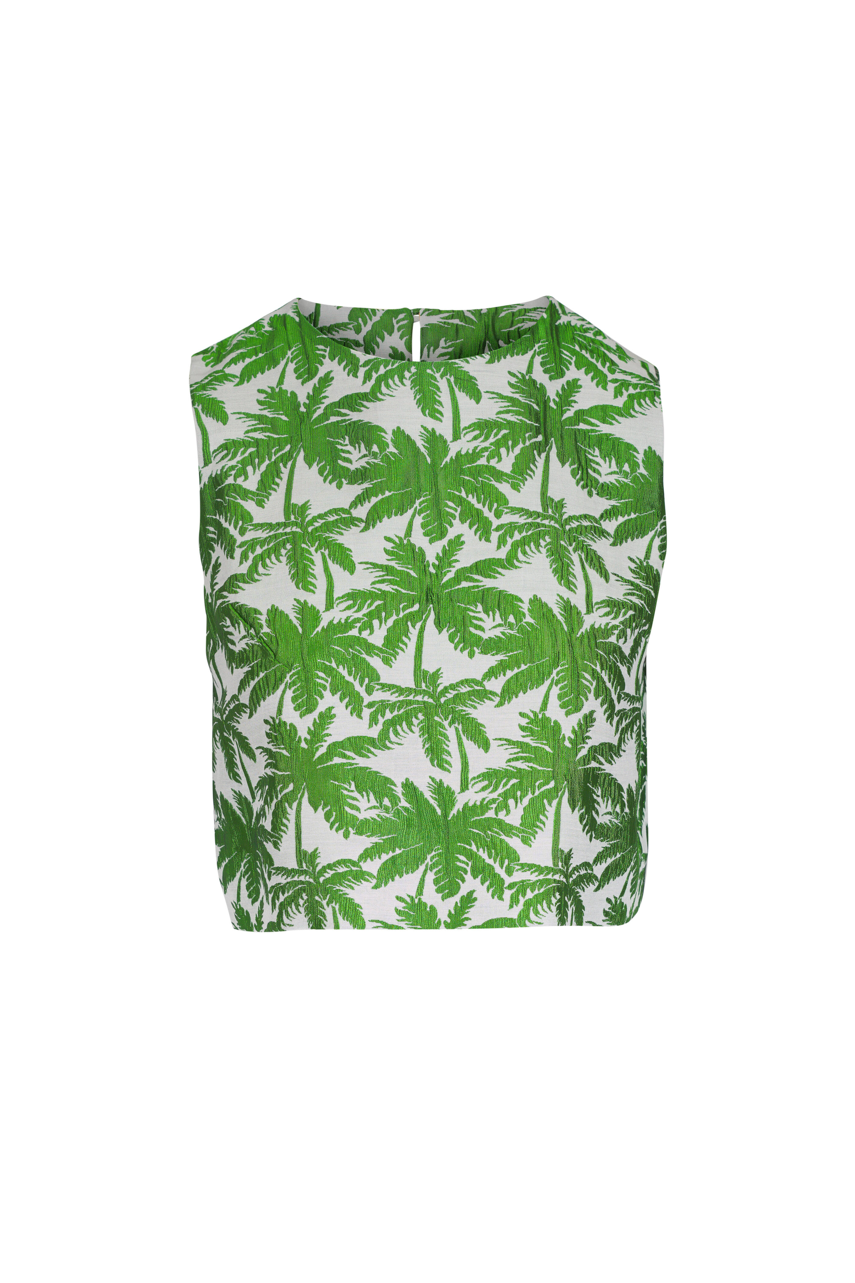 La DoubleJ - Aria Jacquard Matelasse Tropicana Top