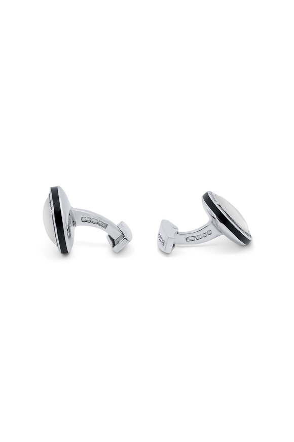 Tateossian - Mother of Pearl Cufflinks 