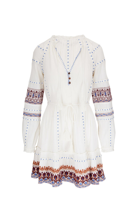 Veronica Beard - Danica Off-White Multi Tunic Dress