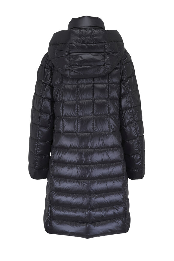 Bogner Meryl Navy Down Coat - view 2