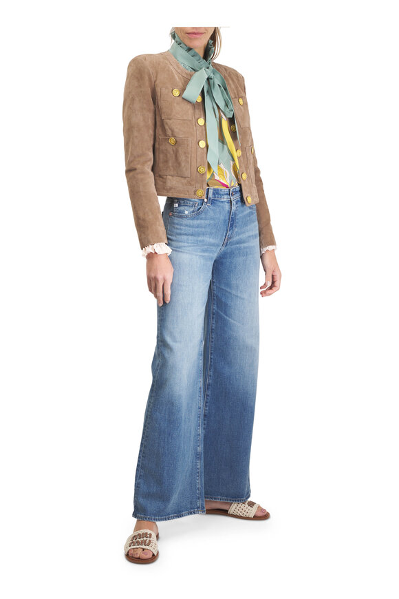 La DoubleJ Cerere Multicolor Print Silk Blouse - view 2