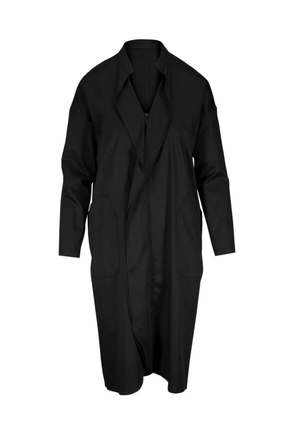 Zero + Maria Cornejo - Ulla Black & White Linen Blur Print V