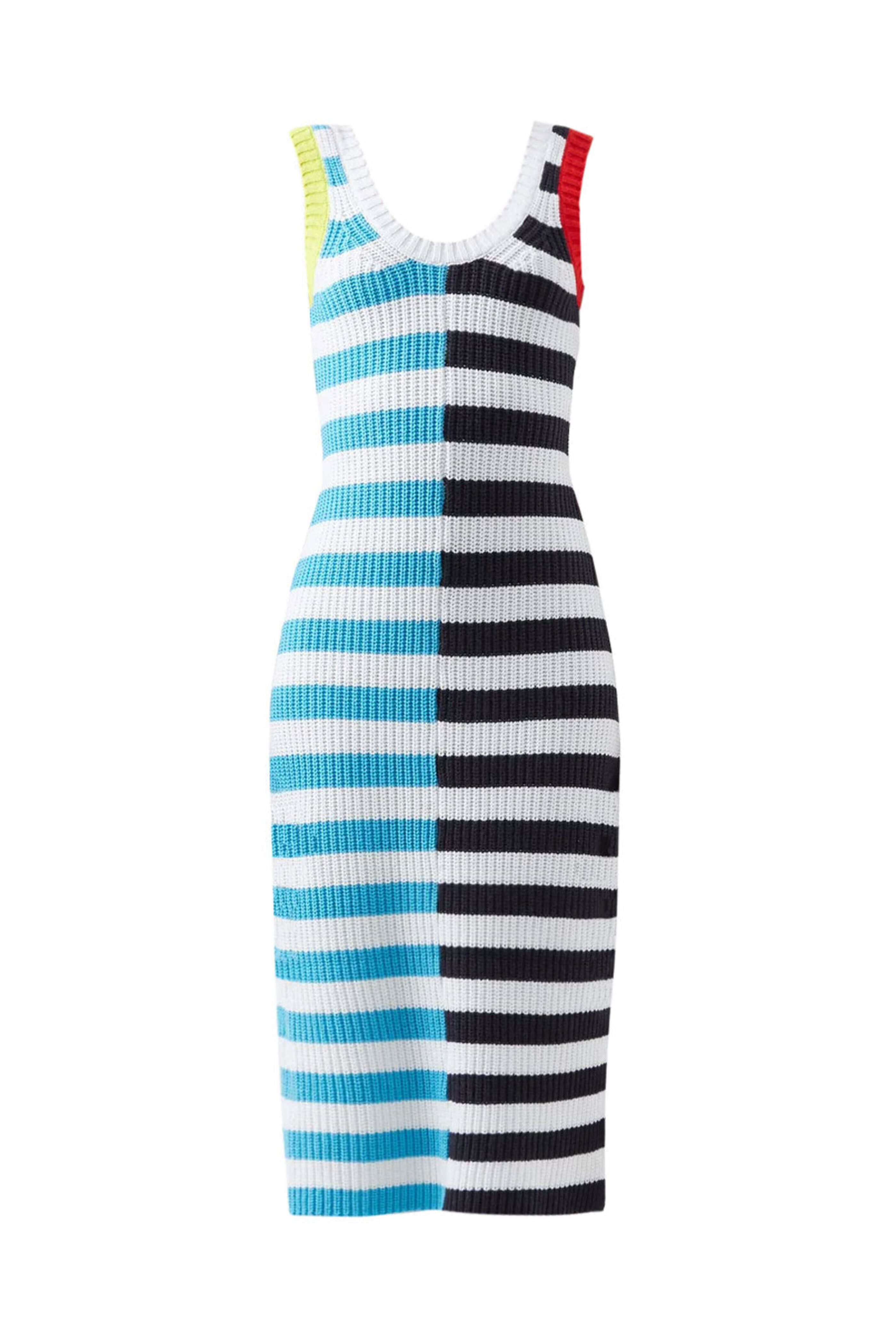 Staud - Captain Stripe Knit Seashore Dress