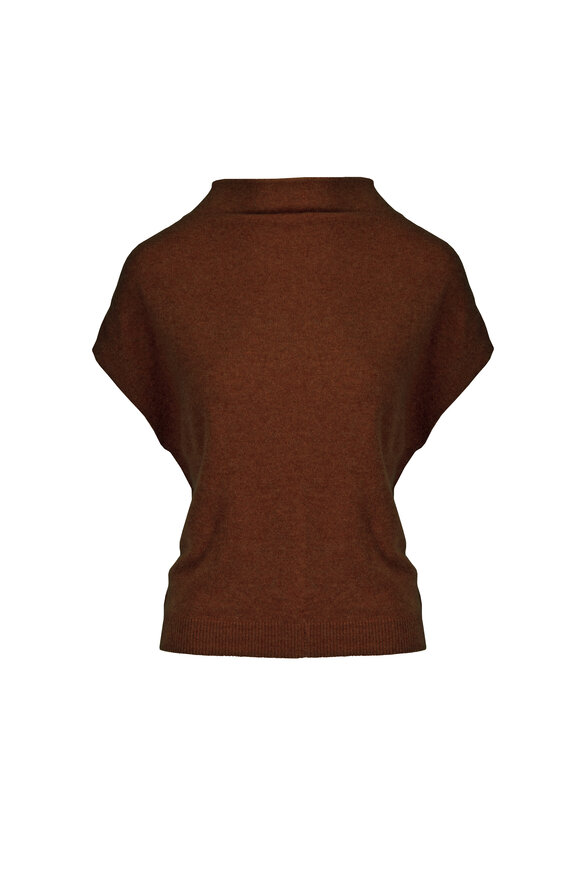 Brochu Walker Morten Java Funnel Neck Cashmere Blouse - view 1