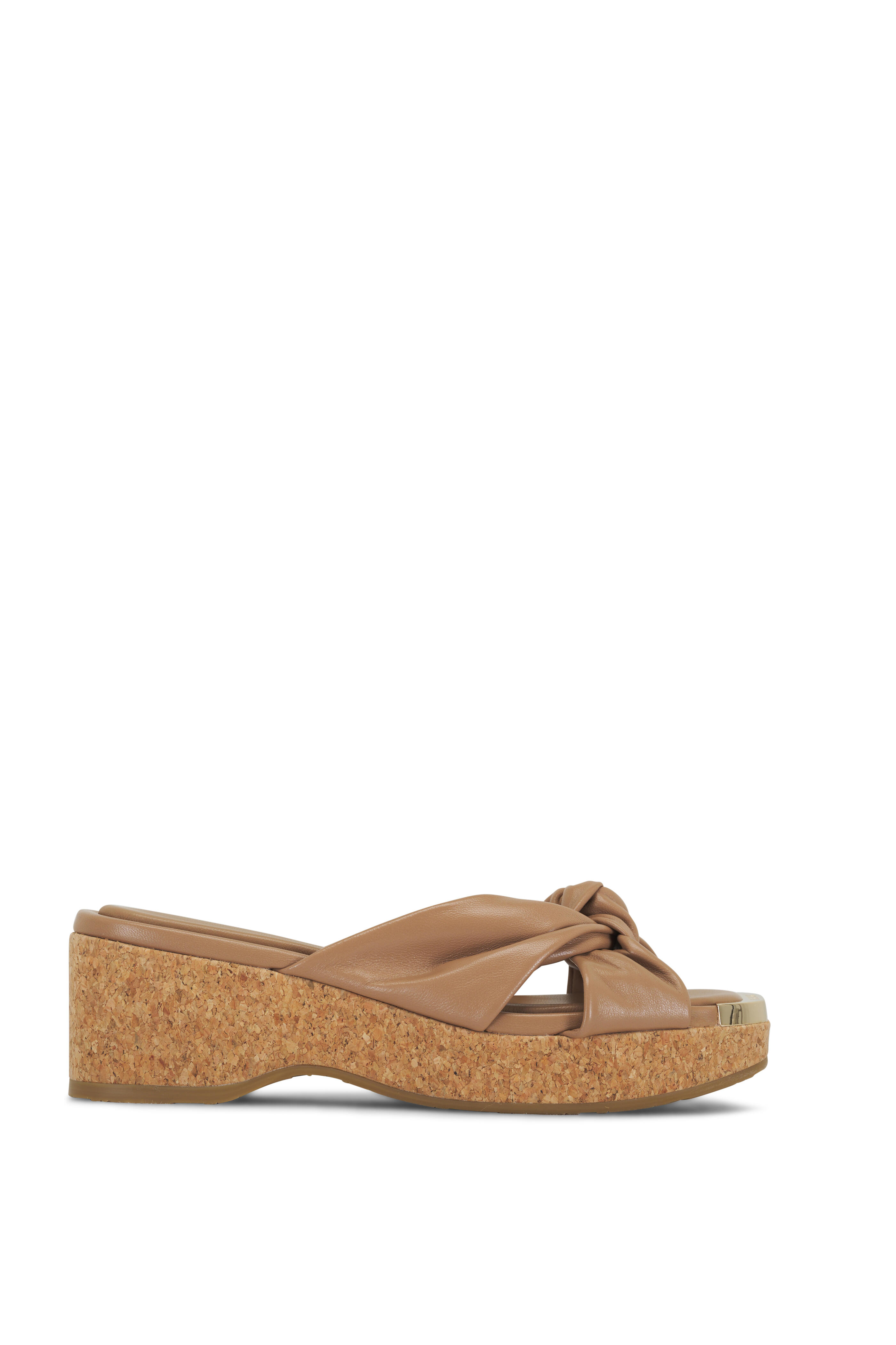 JIMMY CHOO ブラウン スエード ミュール
