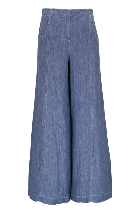 TWP - Demie Indigo Hemp Pant 