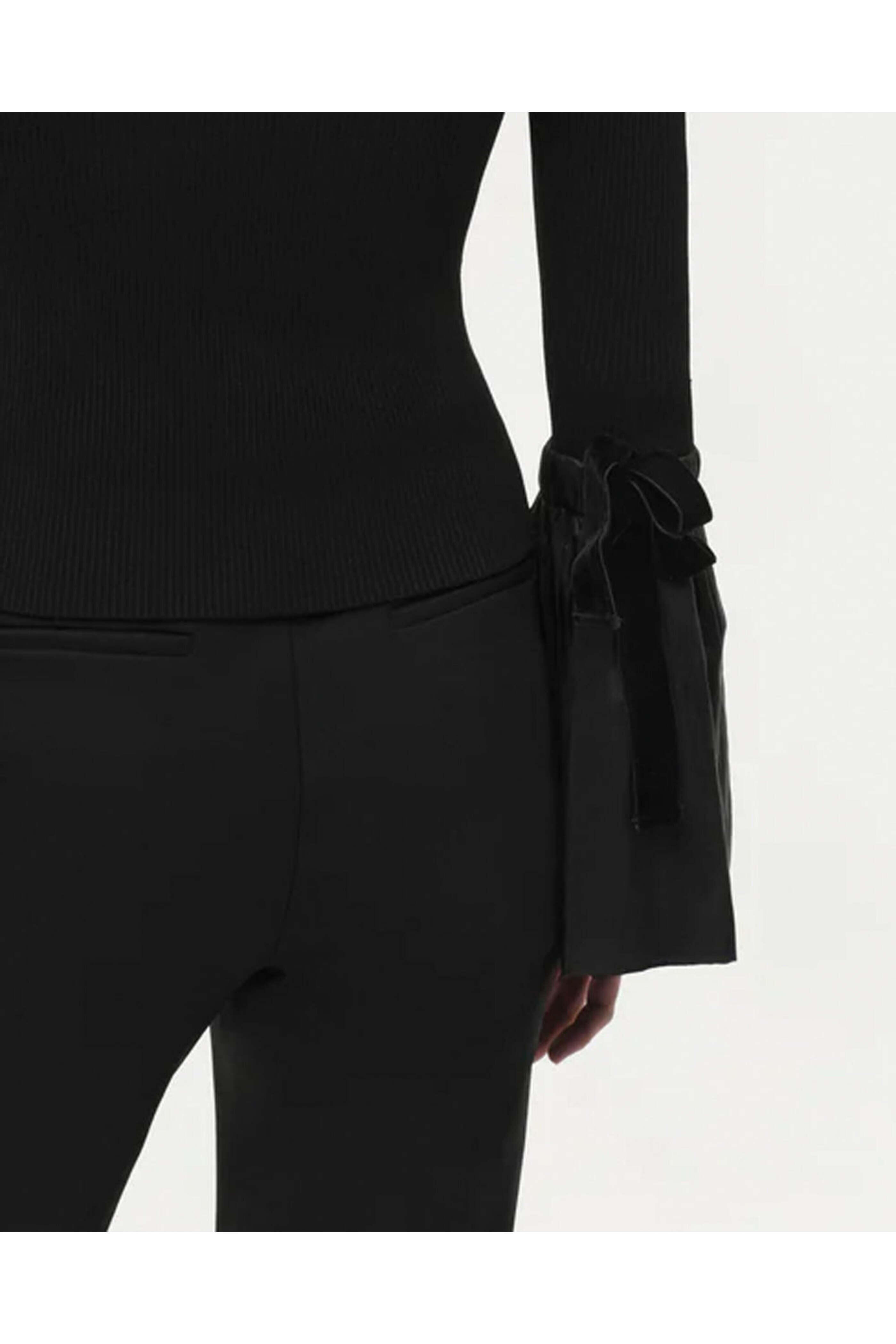 Simkhai - Black Agata Long Sleeve Top