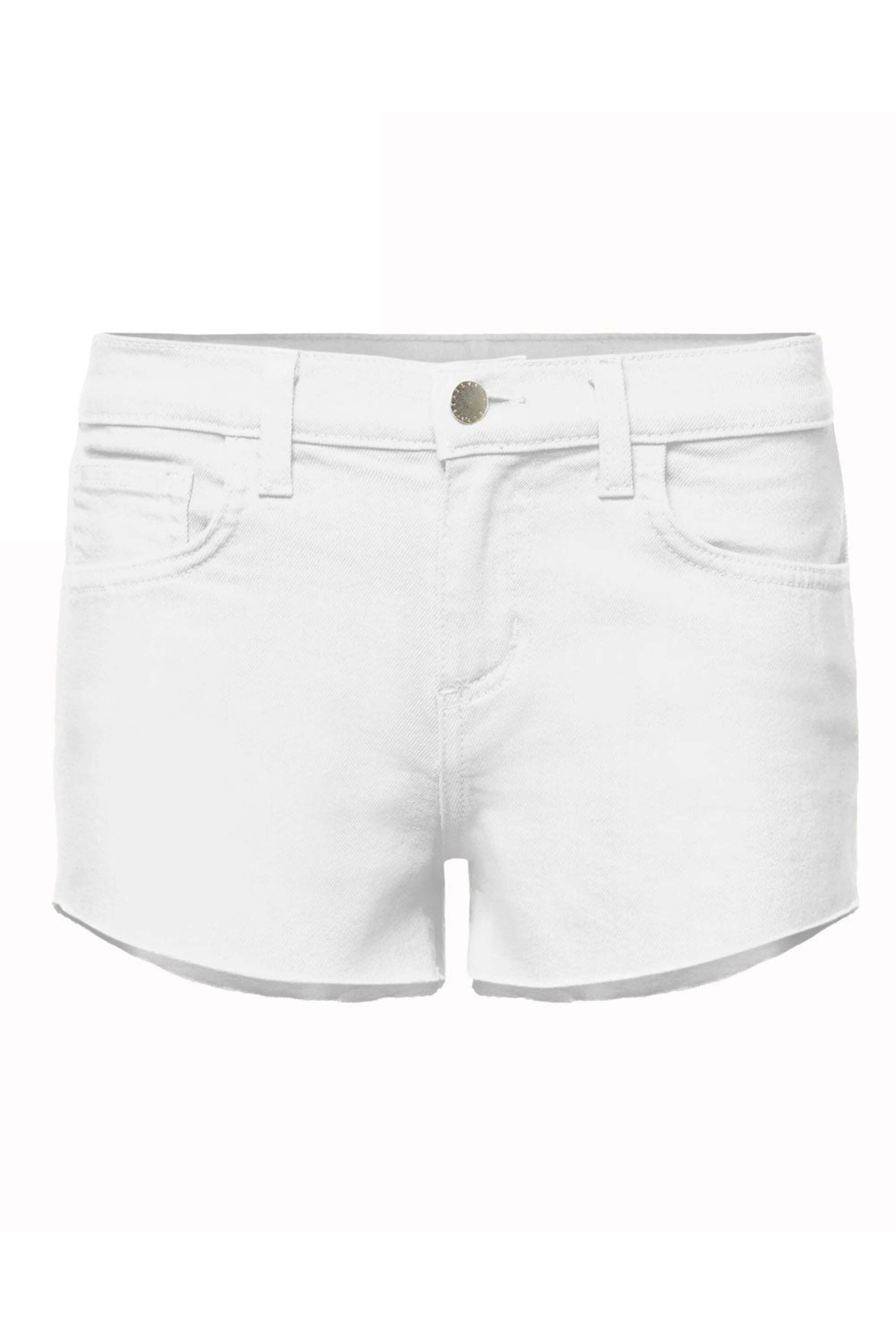 L'Agence - Blanc Audrey Mid Rise Short