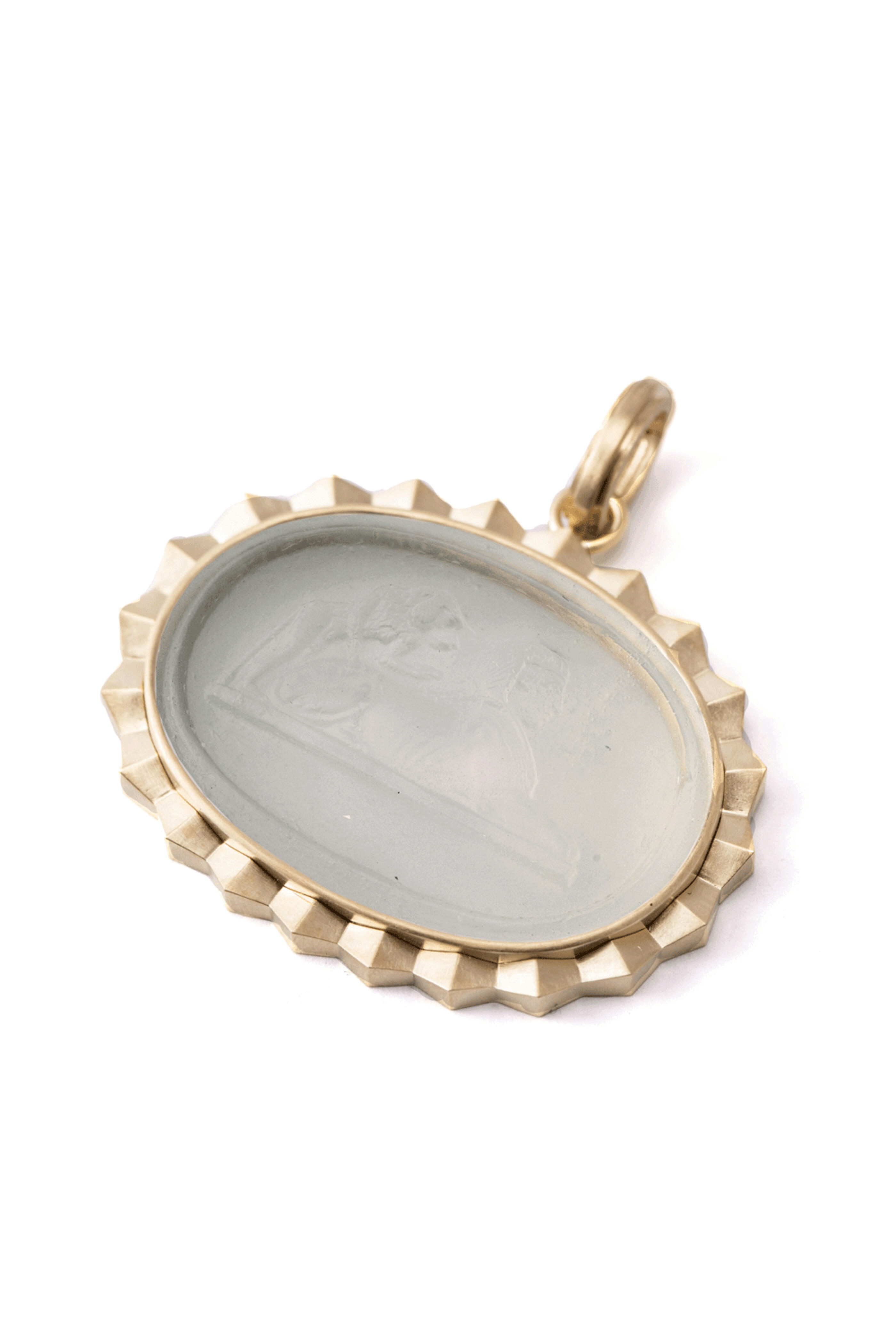 Sylva & Cie - Sphinx Intaglio Pendant - view 1