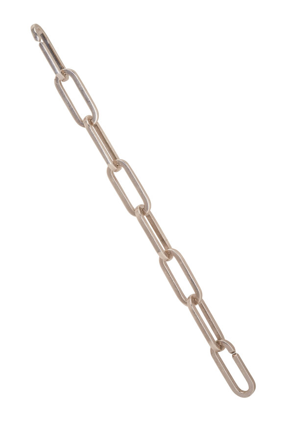 Estate Jewelry Dinh Van Link Silver Bracelet