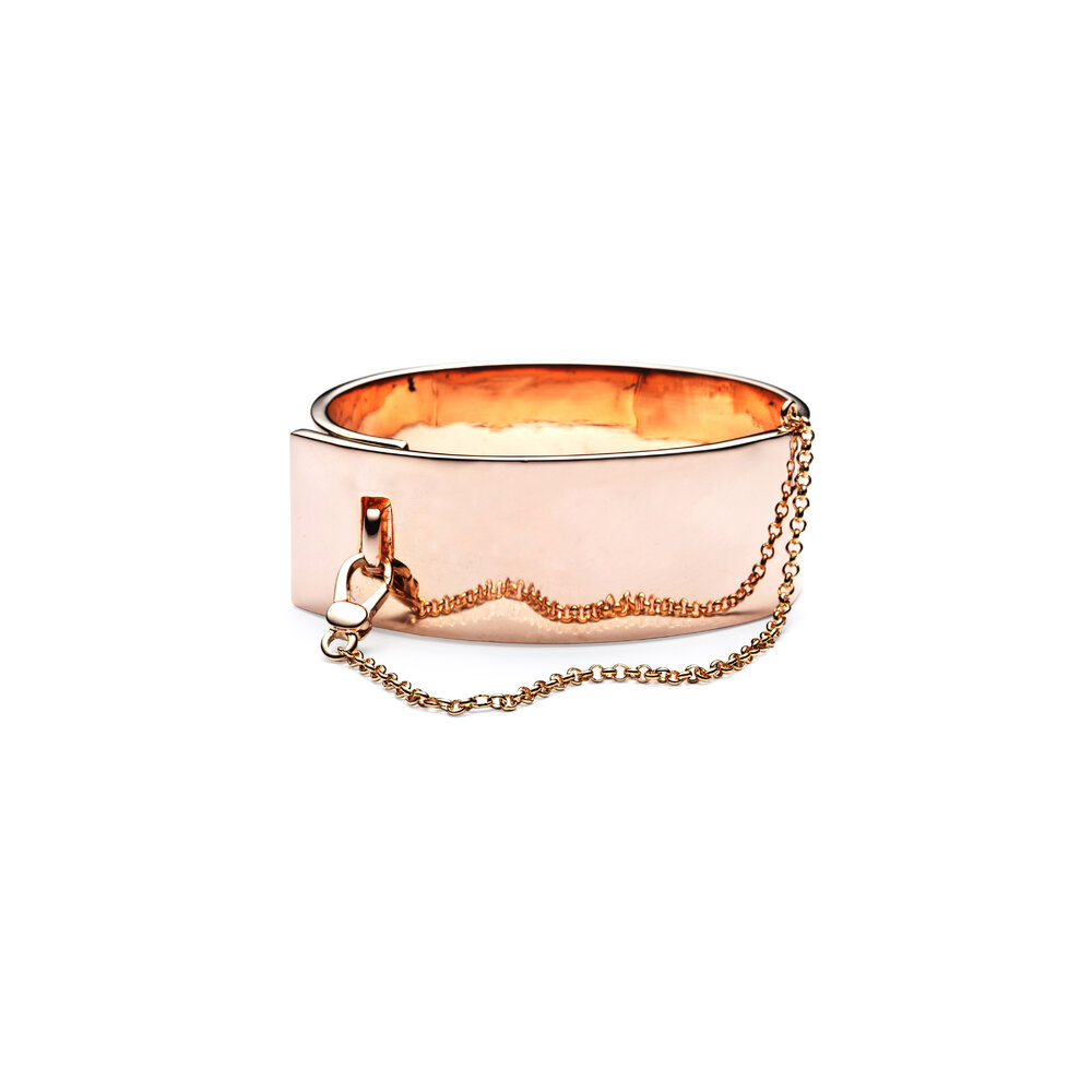 Eddie Borgo - Rose Gold Plate Cuff Bracelet | Mitchell Stores