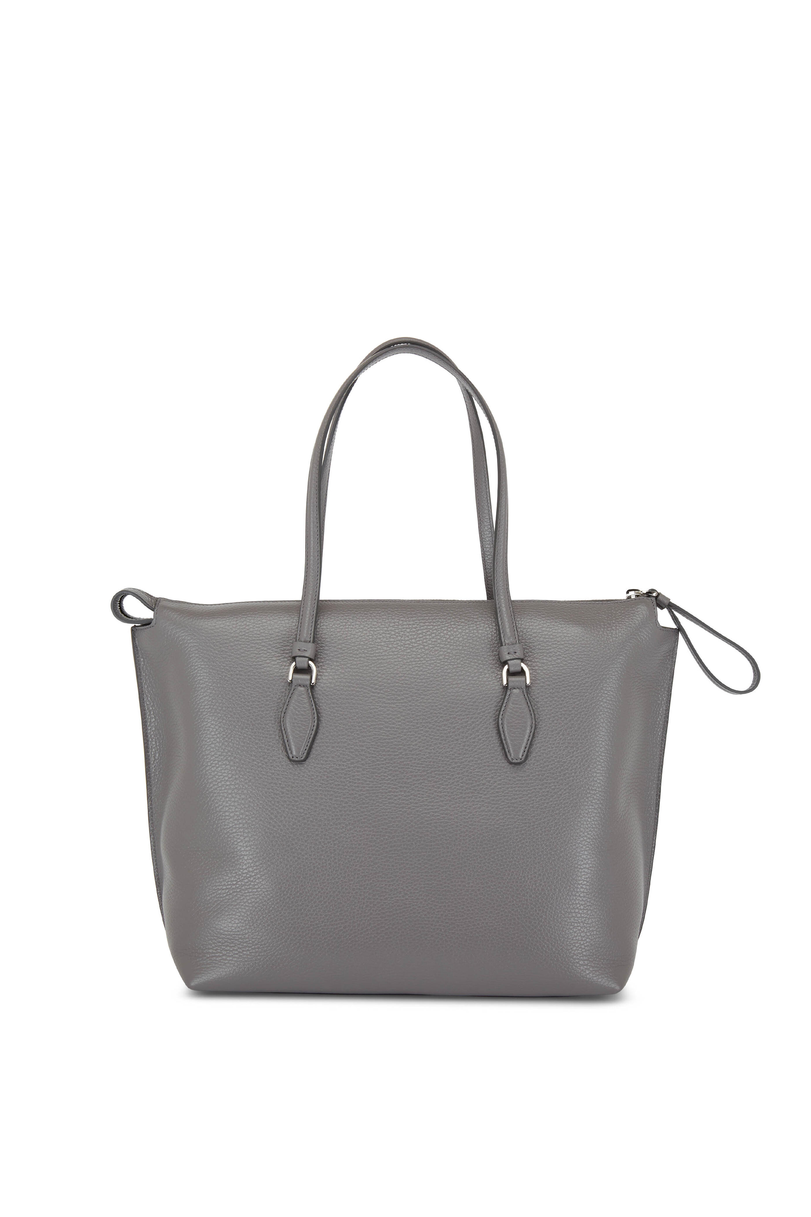 Tod's - New Joy Dark Gray Front Flap Medium Tote