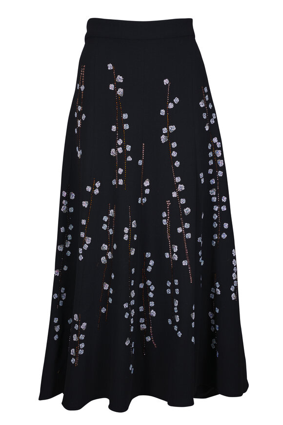 Libertine Sakura Black Tulip Beaded Skirt