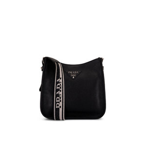 PRADA Logo shoulder bag レディース ショルダーバッグ Prada Prada Logo Plaque Zipped Shoulder Bag - Shoulder Bags